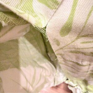 Hilo Hattie Hawaiian Green and Cream Dress